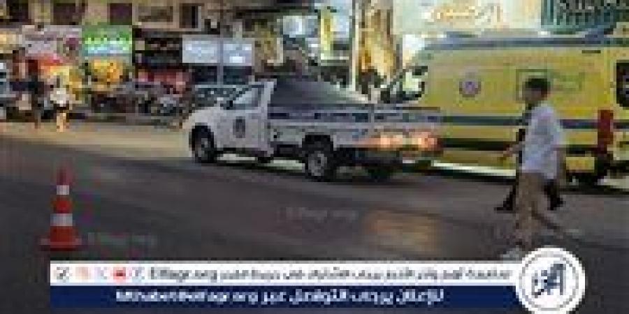 انتشار سيارات الإسعاف ورجال المرور بشوارع المنصورة في عيد الاضحي المبارك - هرم مصر