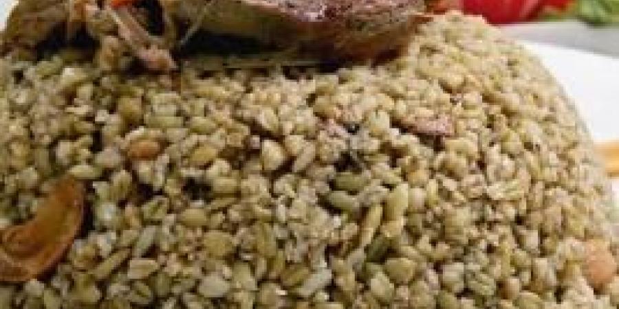 طريقة عمل فتة الفريك والموزة - هرم مصر