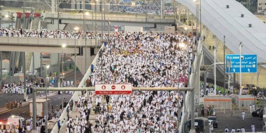 تفويج محكم لرمي جمرة العقبة بدون زحام - هرم مصر