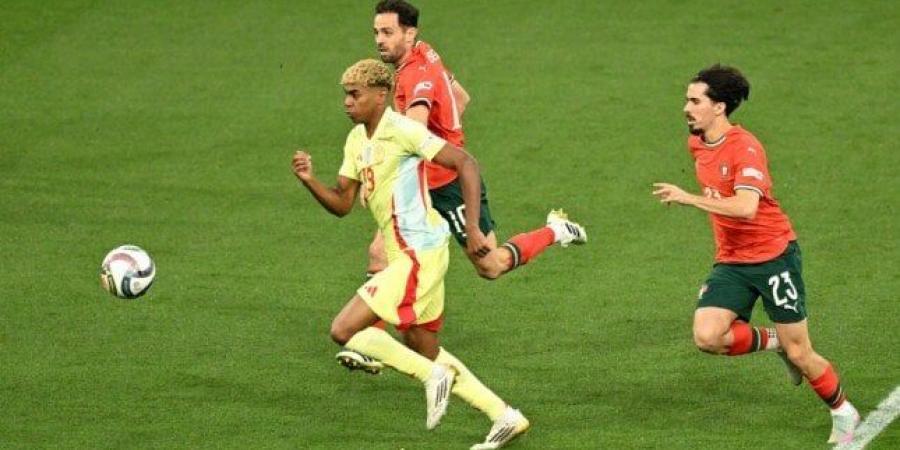 إسبانيا يتقدم على البرتغال 2-1 في الشوط الأول بنهائي دوري الأمم الأوروبية «فيديو» - هرم مصر