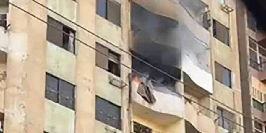 شاب يشعل النيران في منزل أسرته لخلافات مع والدته في مدينة بني سويف - هرم مصر