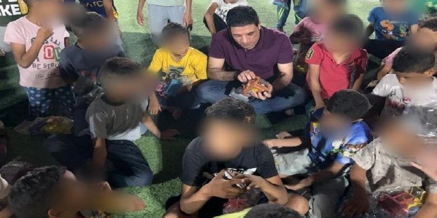 نائب محافظ سوهاج يُشارك أطفال مؤسسة البنين للأيتام الاحتفال بعيد الأضحى المبارك - هرم مصر