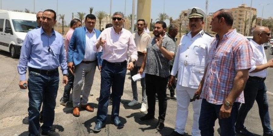 قبل الافتتاح العالمي المرتقب.. جولة ميدانية لمحافظ الجيزة لمحيط المتحف المصري الكبير - هرم مصر