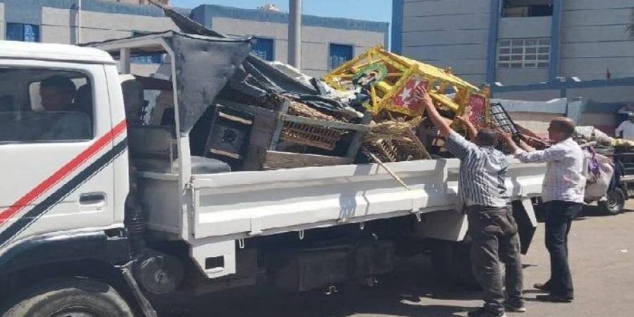 رفع 248حالة إشغال طريق في حملة لـ«محلية دمنهور» رابع أيام العيد بالبحيرة - هرم مصر