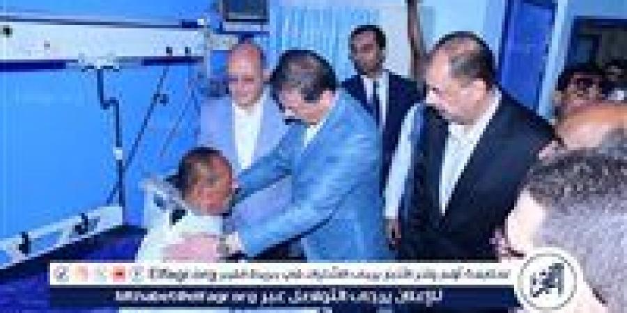 وزير الزراعة ومحافظ سوهاج يطمئنان على الحاله الصحية لمسؤل حماية الأراضى - هرم مصر