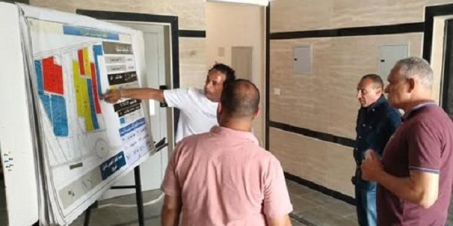 جولة ميدانية لرئيس جهاز بدر لمتابعة تنفيذ المشروعات السكنية - هرم مصر