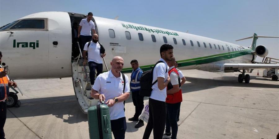 وفد المنتخب العراقي يصل الى مطار بغداد الدولي (صور) - هرم مصر
