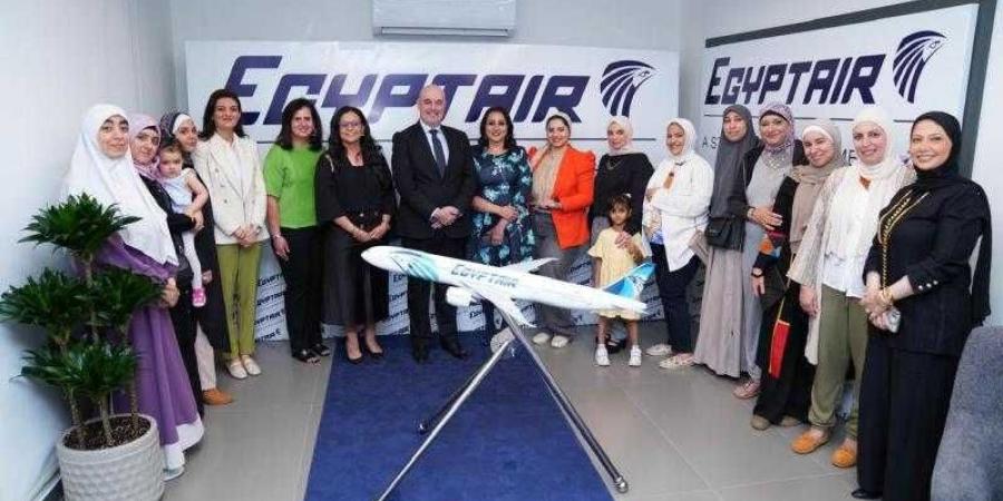 مصر للطيران الناقل الوطني المصري تفتتح مقرها الجديد في مدينة أربيل بالعراق - هرم مصر