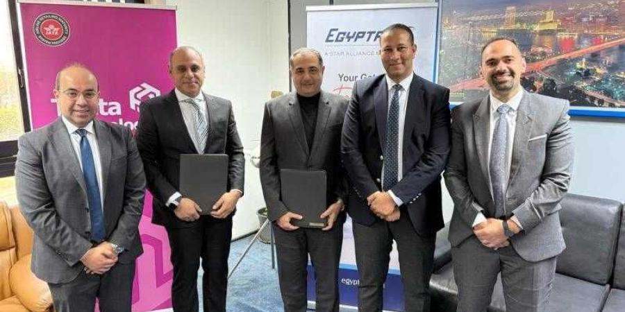 مصر للطيران توقّع اتفاقية تعاون مع شركة Theta Technologies لتفعيل نظام NDC API-OUT كنظام بيع جديد في الأردن - هرم مصر