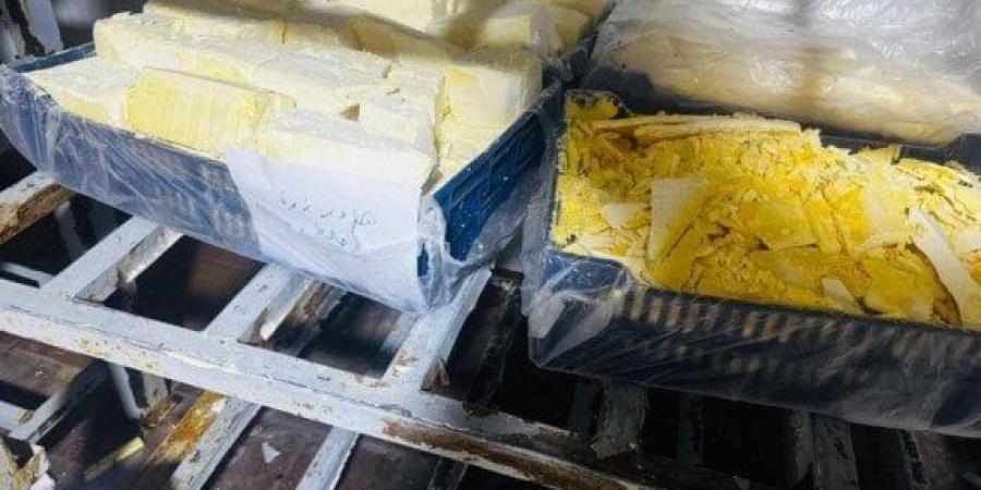 ضبط مواد إنتاج فاسدة وإغلاق معمل ألبان غير مرخص بشبرا الخيمة - هرم مصر