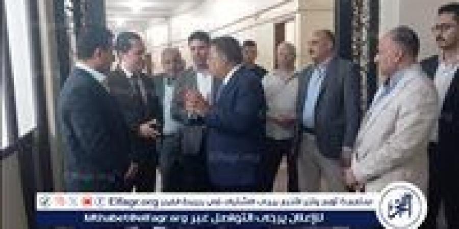 محافظ الدقهلية يتفقد الإدارة الجديدة للتوثيق والشئون الهندسية واصدار شهادات التسلسل الزمني - هرم مصر