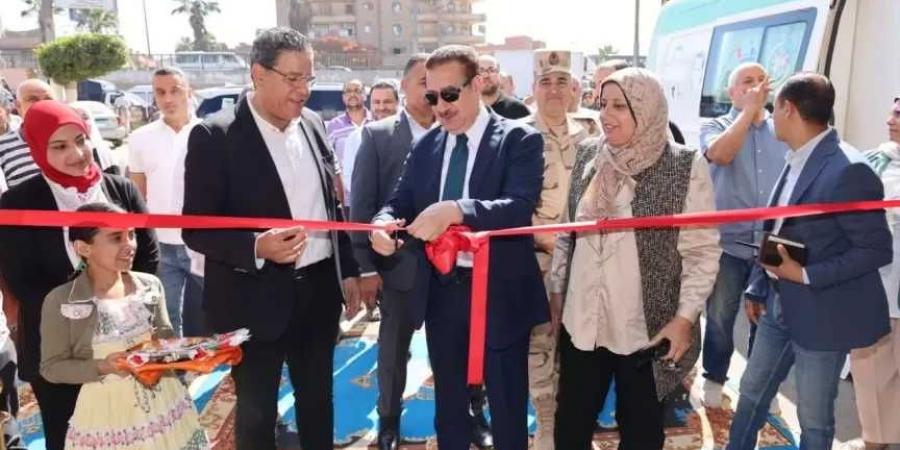 محافظ المنوفية يدشن المبادرة الرئاسية للكشف المبكر عن الأورام السرطانية والعلاج بالمجان ”من بدري أمان” بقويسنا - هرم مصر