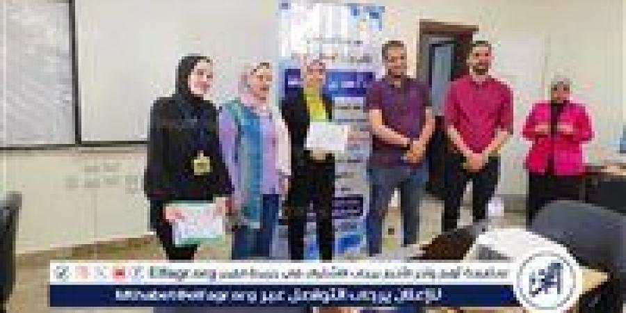 أساسيات الحاسب الآلي والفوتوشوب فى دورة تدريبية بصحة أسيوط - هرم مصر