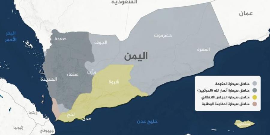 6 أسئلة عن الانقسام الهيكلي للمؤسسات في اليمن - هرم مصر