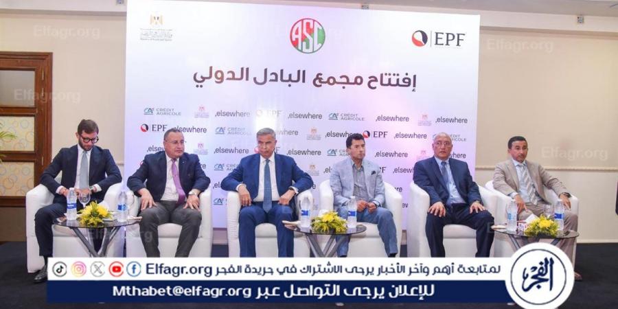 وزير الشباب والرياضة ومحافظ الإسكندرية يشهدان المؤتمر الصحفي للبطولة الدولية للبادل ويفتتحان ملاعب البادل بنادي سبورتنج بالإسكندرية - هرم مصر