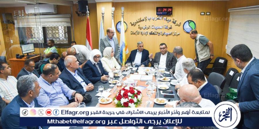 وزير الإسكان ومحافظ الإسكندرية يتابعان سير العمل بمنظومتي مياه الشرب والصرف الصحي - هرم مصر
