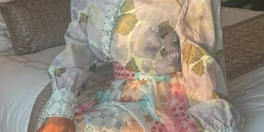فستان جذاب.. مي سليم تستعرض جمالها - هرم مصر
