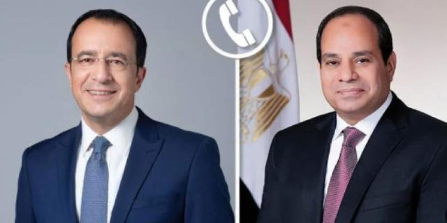 الرئيس السيسي يؤكد لنظيره القبرصي رفض مصر التام لتوسيع دائرة الصراع في المنطقة - هرم مصر