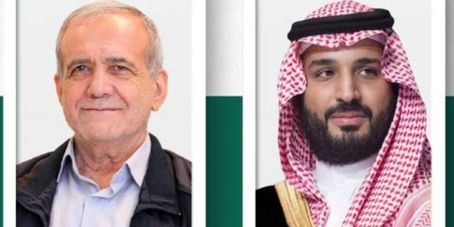 ولي العهد يواسي الرئيس الإيراني في ضحايا الاعتداءات الإسرائيلية - هرم مصر