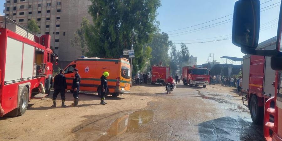 السيطرة علي حريق بقاعة افراح بالمنصورة واصابة شخصين باختناق - هرم مصر