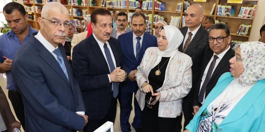 محافظ المنوفية ورئيس الجامعة يفتتحان المقر الجديد للمعهد الفني للتمريض بمنشأة سلطان - هرم مصر