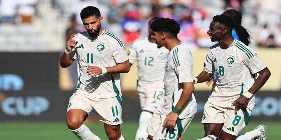 المنتخب السعودي يفتتح مشواره فى الكأس الذهبية بالفوز على هايتى - هرم مصر