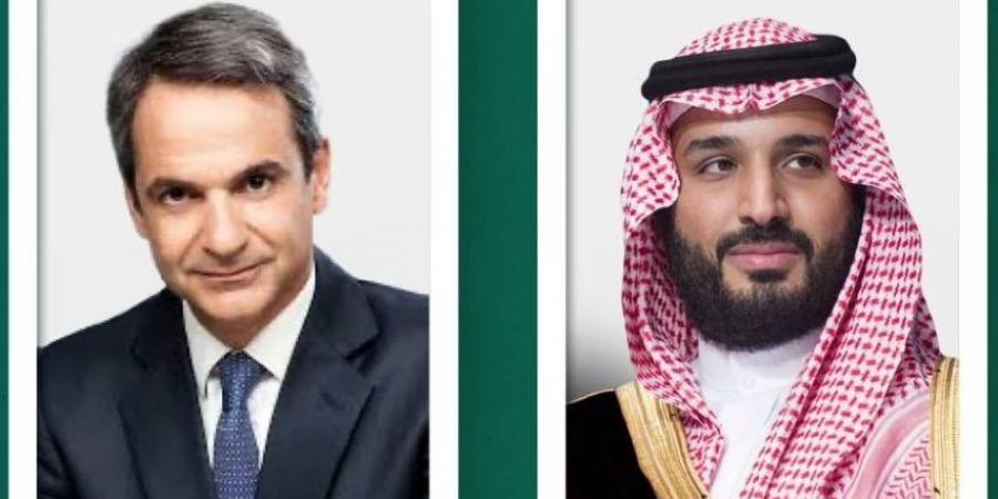 ولي العهد ورئيس الوزراء اليوناني يبحثان أحداث المنطقة - هرم مصر