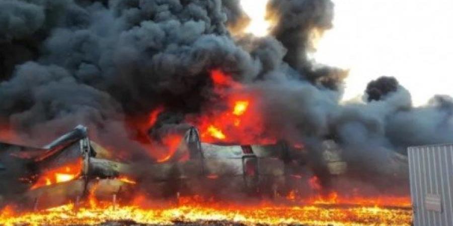 هجوم روسي عنيف يستهدف العاصمة كييف ويسفر عن حرائق ضخمة - هرم مصر