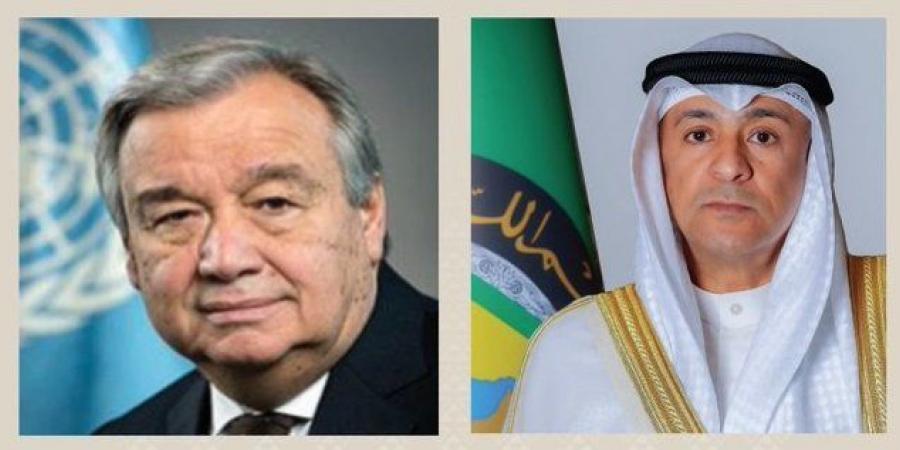 الأمين العام لمجلس التعاون يبحث هاتفيا مع الأمين العام للأمم المتحدة مستجدات الأوضاع وجهود التهدئة في المنطقة - هرم مصر