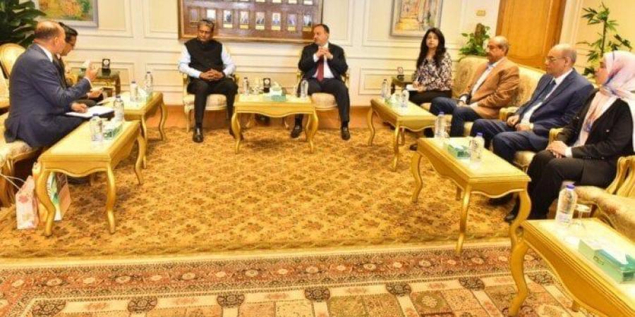 احتفالًا باليوم العالمي لليوجا.. محافظ أسيوط يستقبل سفير الهند بمصر لبحث أوجه التعاون المشترك - هرم مصر