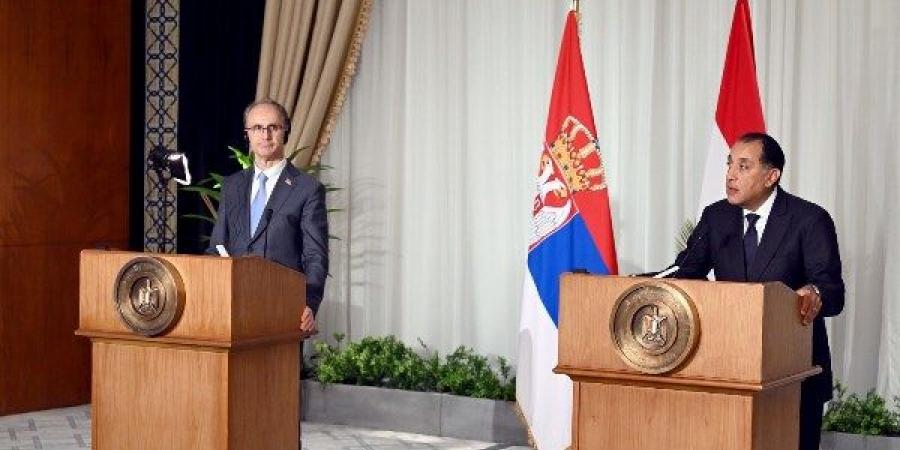 مدبولي: زيارة رئيس وزراء صربيا تمثل نقطة انطلاق جديدة نحو تعزيز الشراكة - هرم مصر