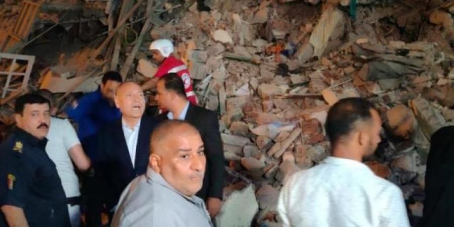 انهيار عقار بحى السيدة زينب واستخراج حالتي وفاة و٥ مصابين - هرم مصر