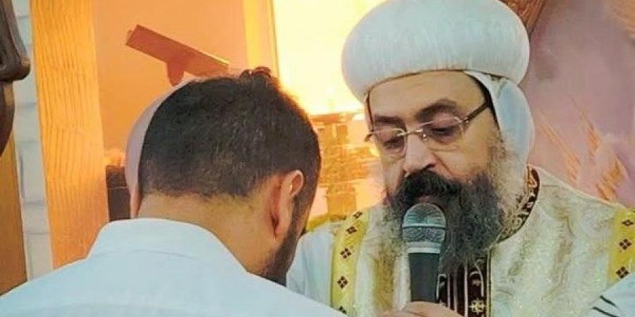 رسامة شمامسة جدد لكنيسة الشهيدين أبي سيفين وأبانوب بالمنصورة - هرم مصر