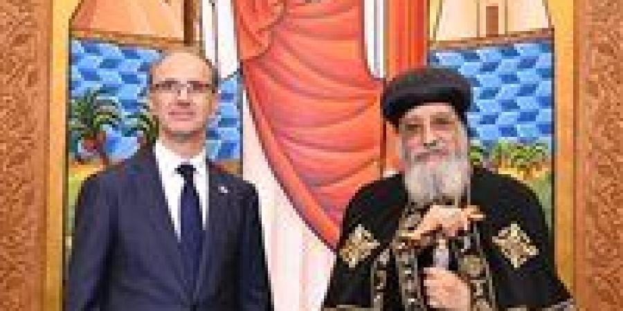 البابا تواضروس الثاني يستقبل رئيس وزراء صربيا - هرم مصر