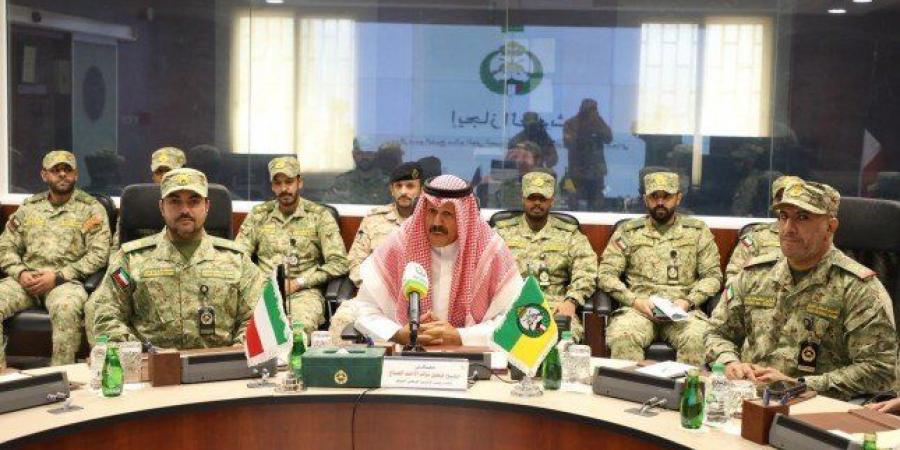الكويت.. نائب رئيس الحرس الوطني يتفقد مركز للدفاع الكيماوي والرصد الاشعاعي - هرم مصر