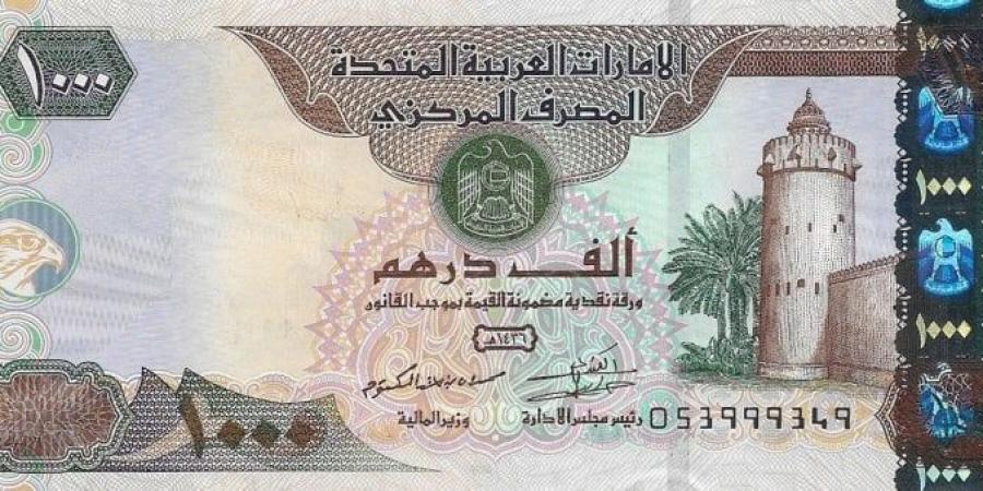 سعر الدرهم الإماراتي مقابل الجنيه المصري اليوم الخميس 19-6-2025 - هرم مصر