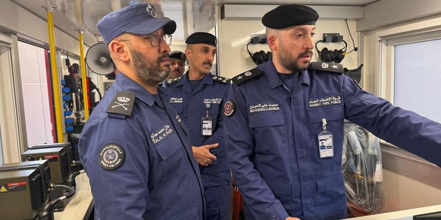 رئيس «قوة الإطفاء» تفقد مركز الشدادية للمواد الخطرة ومركز البحث والإنقاذ - هرم مصر