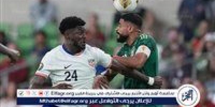 ترتيب مجموعة السعودية في كأس الكونكاكاف بعد الخسارة أمام الولايات المتحدة - هرم مصر