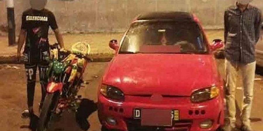 ضبط شخصين استعراضا بسيارة ملاكى ودراجة نارية خلال زفاف بالاسكندرية - هرم مصر