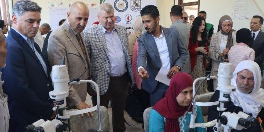 انطلاق مبادرة "مصر في عيونا" ببني سويف لمكافحة مسببات العمى - هرم مصر
