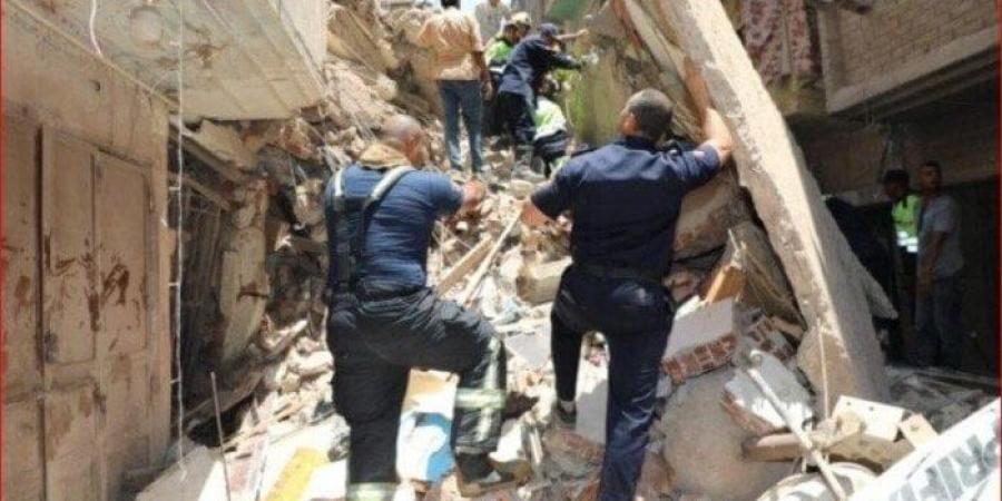 مصادر تكشف عن الحصيلة النهائية لانهيار عقاران حدائق القبة - هرم مصر