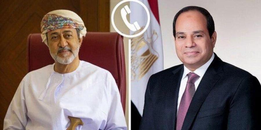 الرئيس السيسي يؤكد لسلطان عمان أهمية وقف التصعيد الجاري بين إسرائيل وإيران - هرم مصر