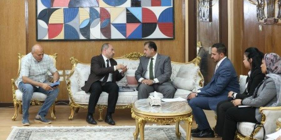 رئيس جامعة جنوب الوادى يبحث سبل التعاون المشترك مع البنك الأهلى - هرم مصر