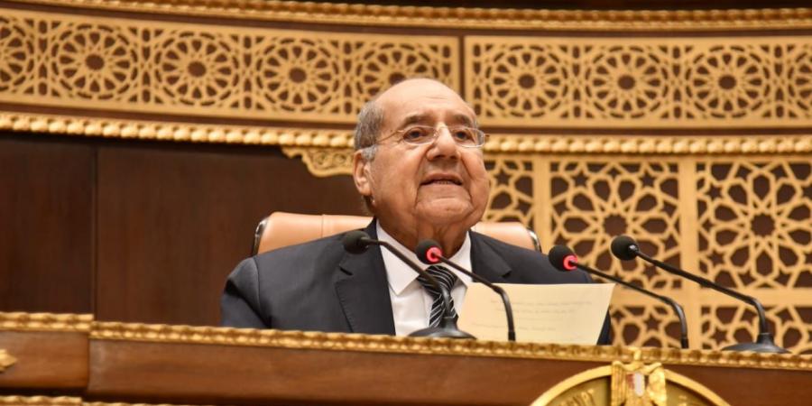 كلمة رئيس مجلس الشيوخ بالجلسة الختامية لدور الانعقاد الخامس - هرم مصر