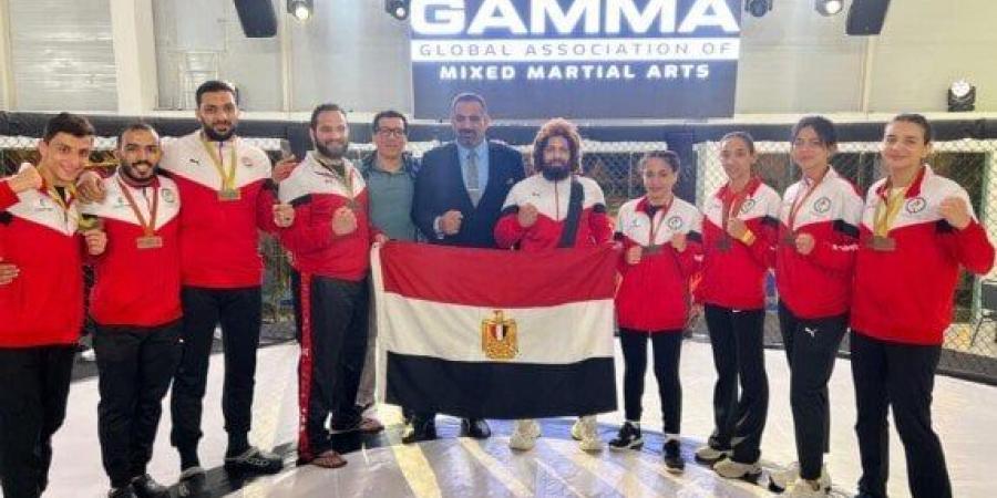 مصر تحصد 10 ميداليات في بطولة العالم للفنون القتالية «MMA» بالبرازيل - هرم مصر