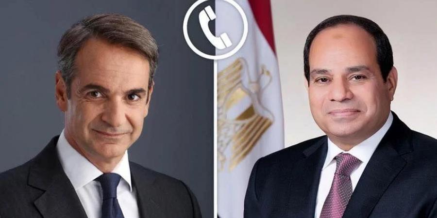 الرئيس السيسي ورئيس وزراء اليونان يؤكدان ضرورة وقف التصعيد بين إسرائيل وإيران - هرم مصر