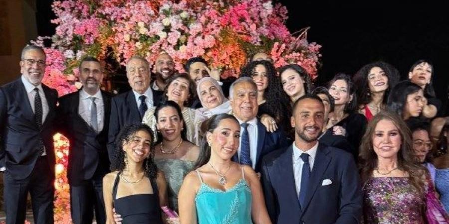 ابن الغالي.. محمد العدل يحتفل بخطوبة خالد سامي العدل - هرم مصر