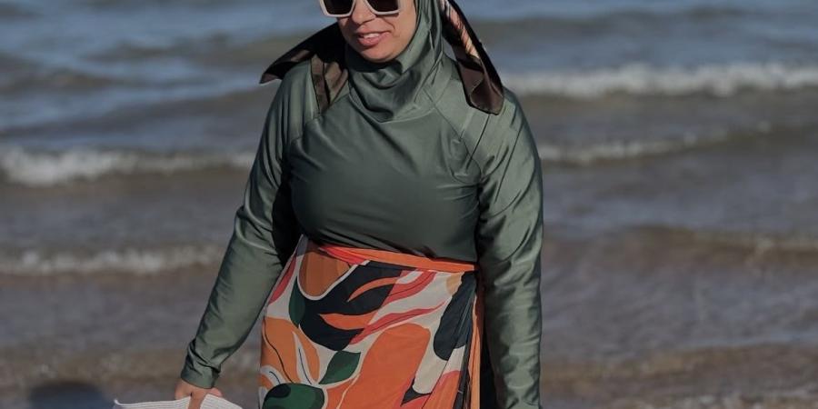 بالبوركيني| شقيقة محمد صلاح تتألق من عطلتها الصيفية.. صور - هرم مصر