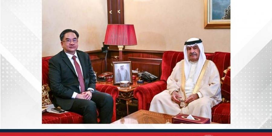 سمو الشيخ علي بن خليفة آل خليفة يستقبل السفير التايلندي - هرم مصر
