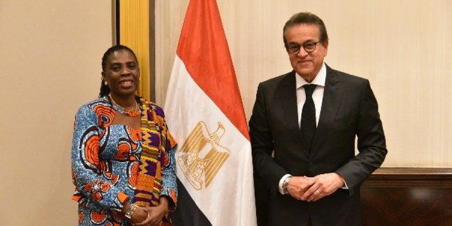 وزير الصحة يبحث مع مفوضة الاتحاد الإفريقي تعزيز التعاون الصحي المشترك - هرم مصر
